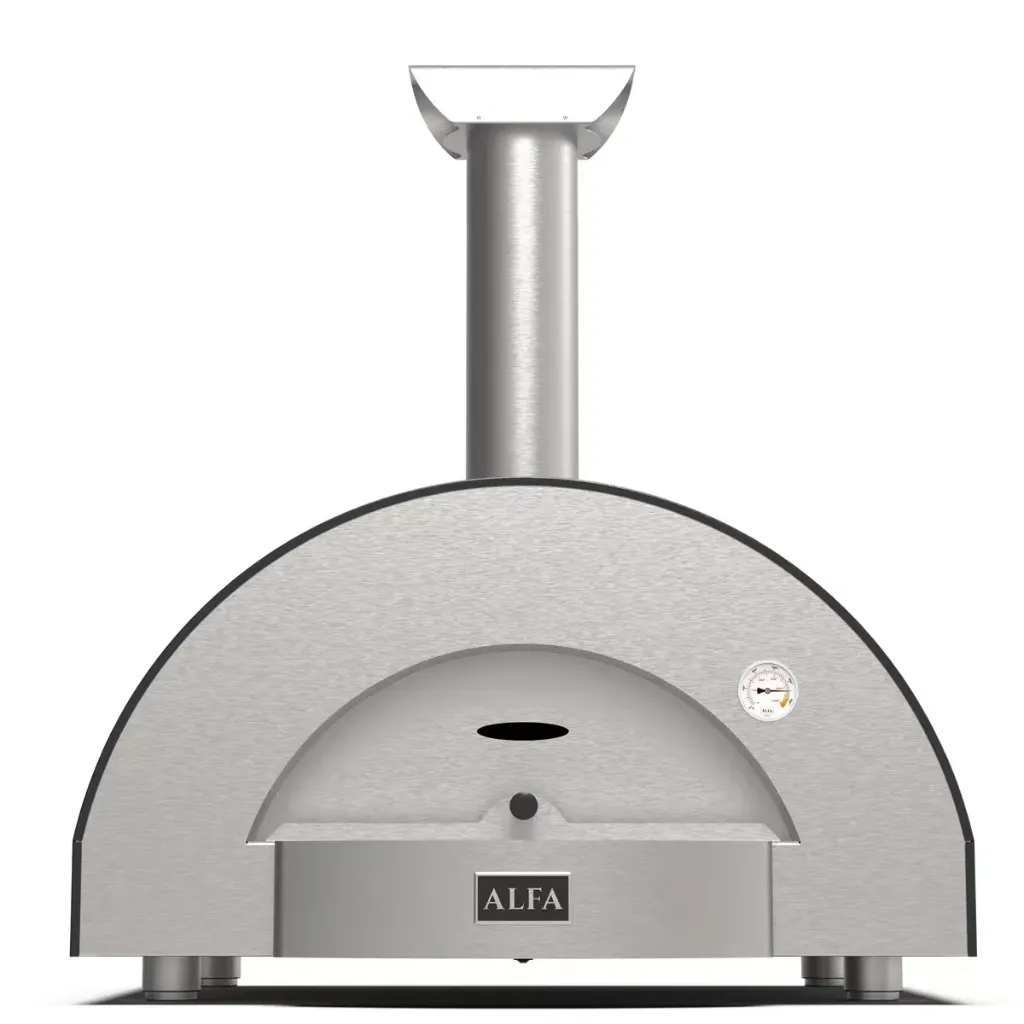 [ALF-TOE-HYB-CLA-2PIZ-GRIJ-380FXCL-2P-GGRA] Alfa Forni Classico 2 Pizze - Grijs - Hybride