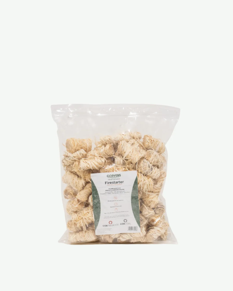 [COR-ACC-AAN-WOK] Corvers Aanmaakwokkels 1 Kg